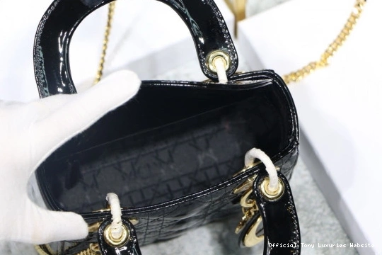Tony Luxuries Cow Mini With diro leather patent Lady 0815